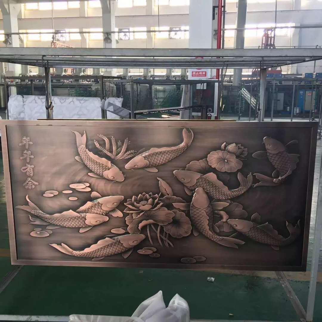 鋁板浮雕壁畫